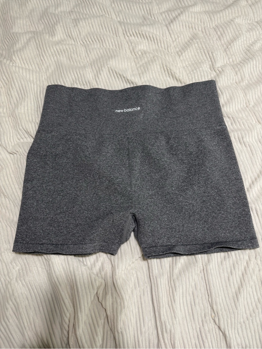 New Balance Women's Charcoal Gray Bike Shorts